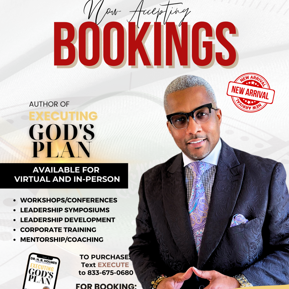 Executing God's Plan by Dr. H.B. Holmes