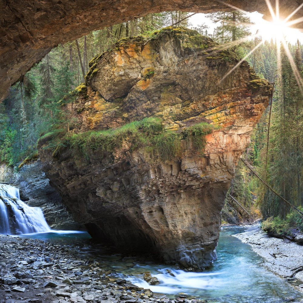 Johnston Canyon Cave