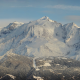 Douceur hivernale sur le Massif du Mont  Blanc