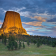 Last Light on the Bear's Lodge