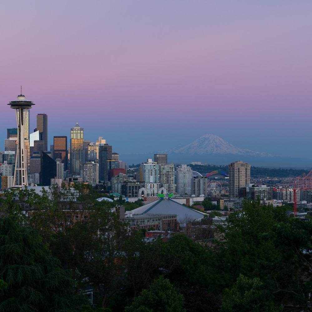 Seattle Moonrise II