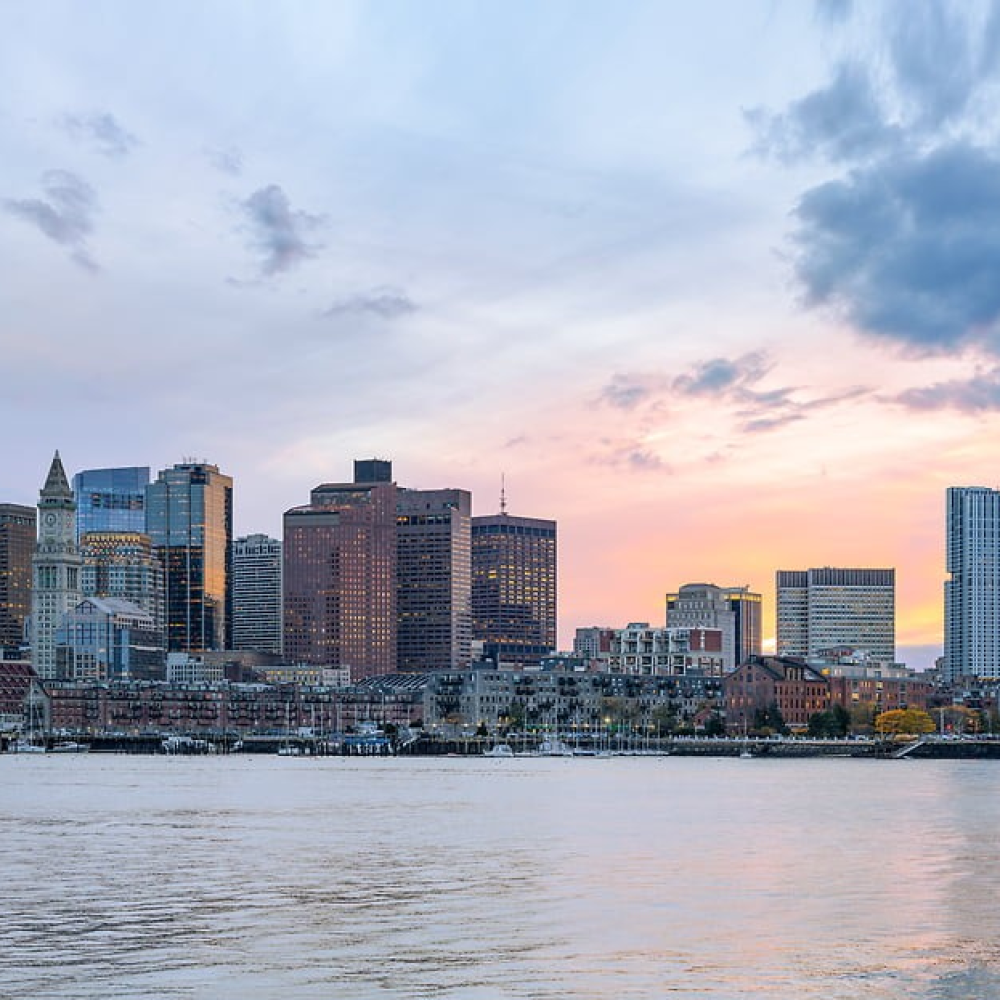 Evening from East Boston