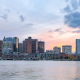 Evening from East Boston