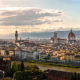 Florence, Italy at Sunset