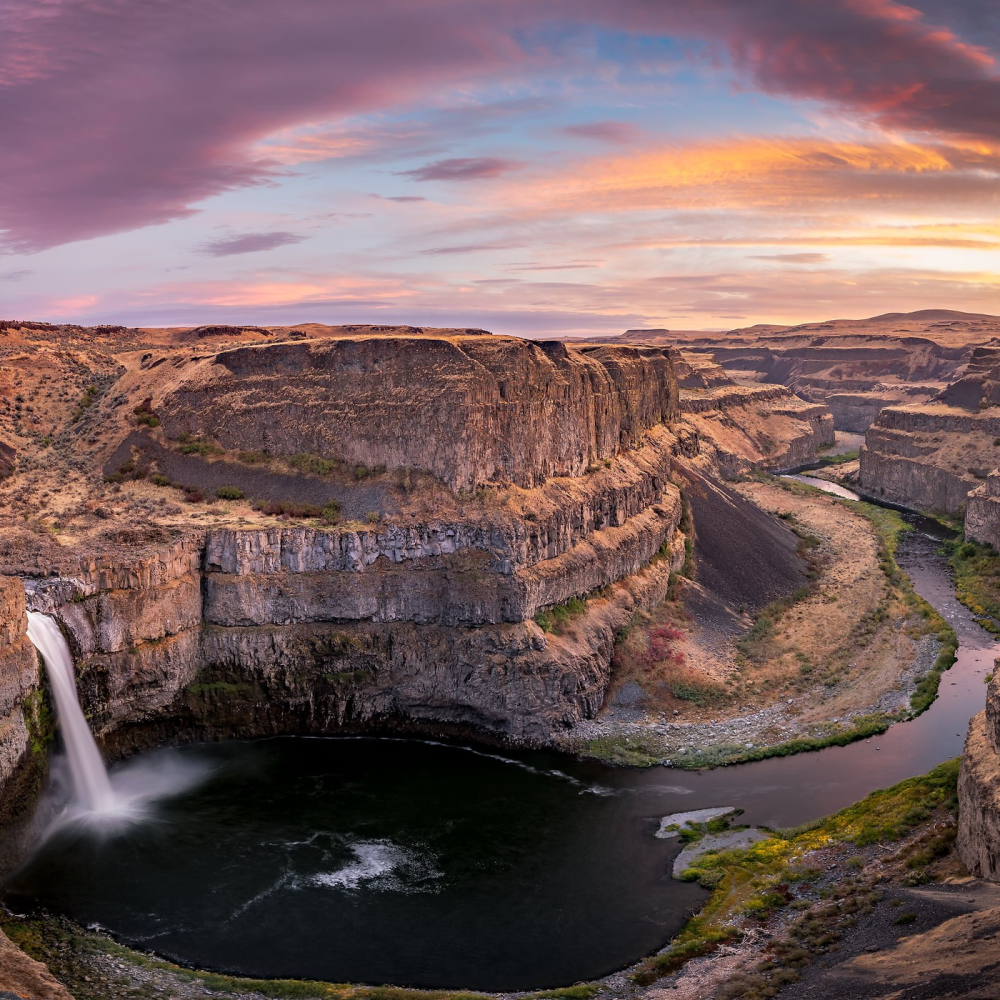 Palouse Falls Sunset, Washington