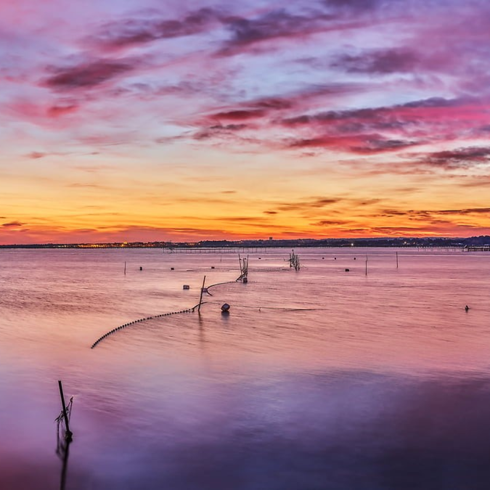Twilight on the Thau Lagoon IV