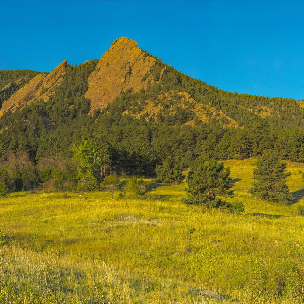 Flat Irons from Chautauqua Park