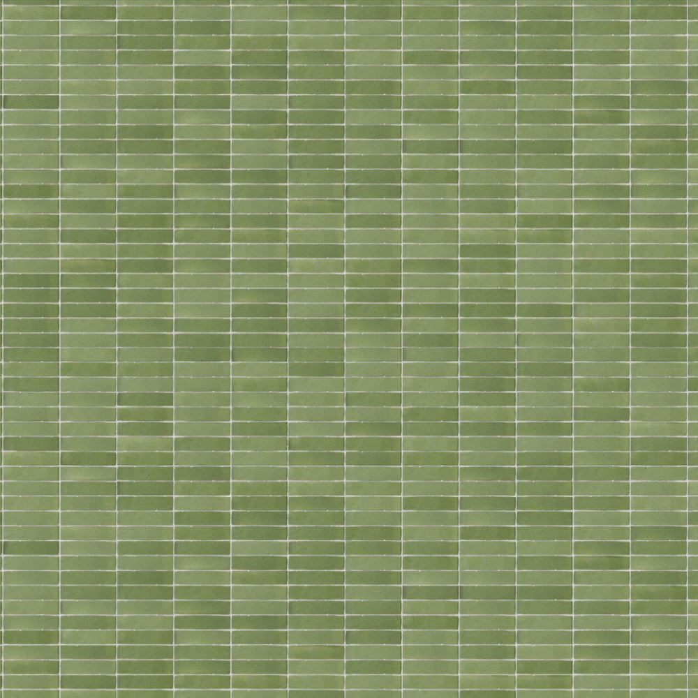 Green Crazing Tile Stack - SM