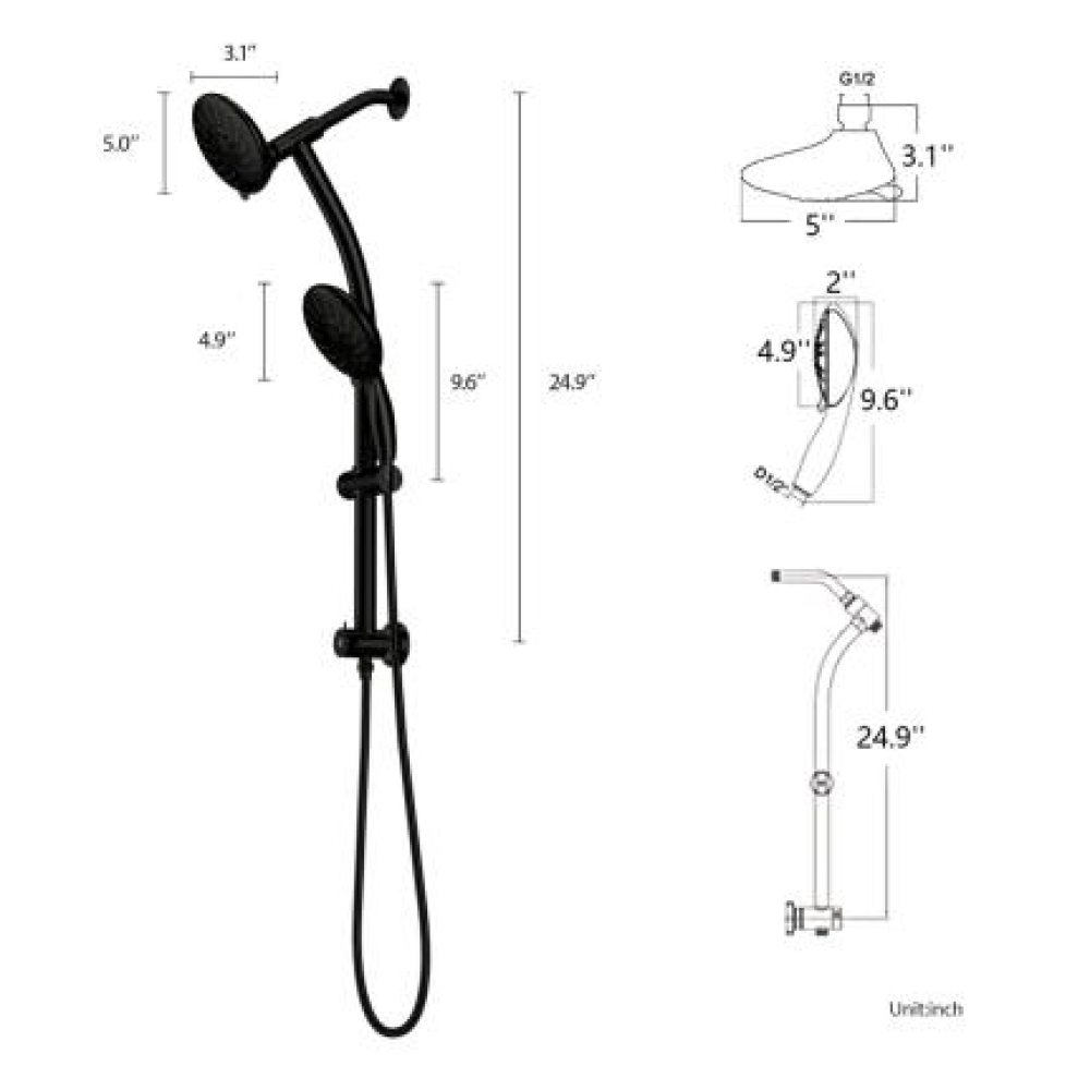 Antares Shower Head