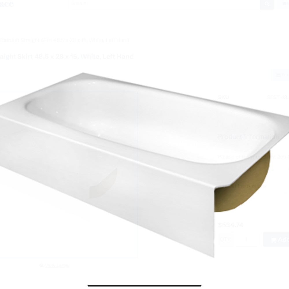 Sprayfoam Bathtub